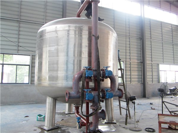 厂家直销杭州华亨碳钢不锈钢机械过滤器  石英砂过滤器