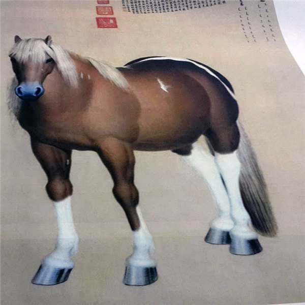宣纸画打印/古画复制国画复制书法字画复制