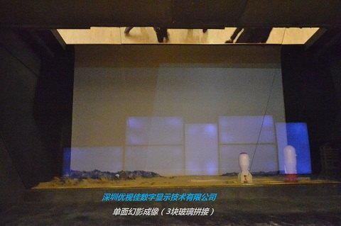 360度全息幻影成像玻璃 半反半透玻璃