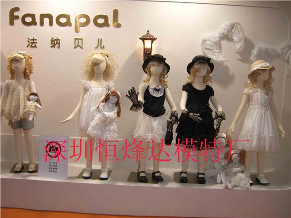 儿童橱窗模特，儿童服装模特
