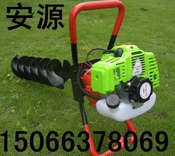 可配各种规格钻头挖坑机 