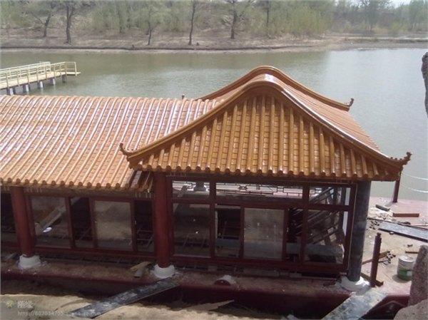 北京轻质古建，玻璃钢古建瓦，优质仿古面砖