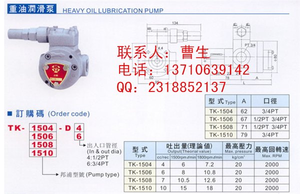 TK-1504，TK-1506，TK-1508，TK-1510