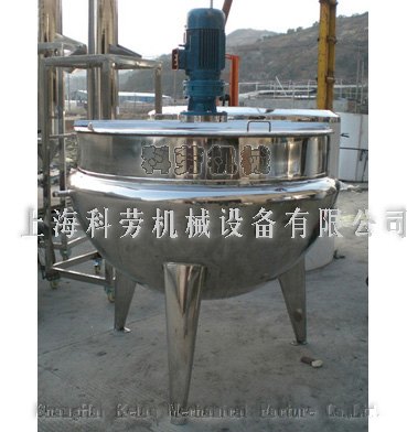 1000L不锈钢蒸汽夹层锅