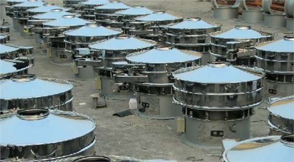 直径1.5米单层不锈钢圆振动筛