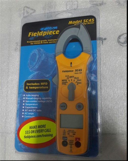 美国原装进口（Fileldpiece）菲比斯 钳形表 SC45（现货）