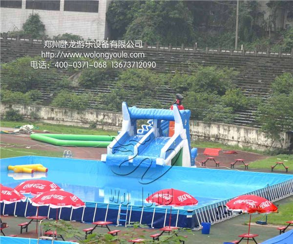 室外支架水池 室外支架水池 郑州卧龙