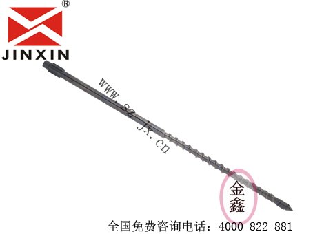 化纤挤出机螺杆/塑料挤出机单螺杆-金鑫卓越技术，顶级品质