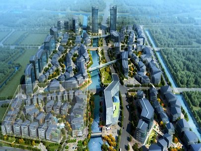 独栋办公楼、上海金融谷产业园、花园式办公0.8元/平