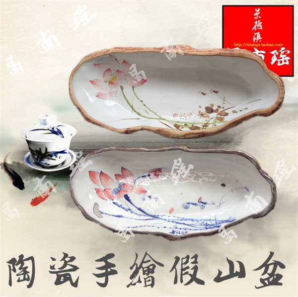 景德镇山水盆供应批发