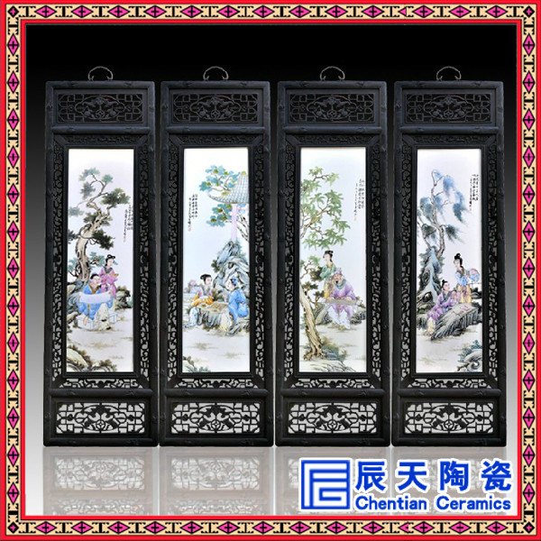 清明上河图瓷板画