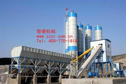 古县混凝土搅拌站智睿重工大型混凝土搅拌站