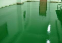 东莞薄涂地坪漆材料 车间地板油漆涂料 工厂刷绿色地板漆