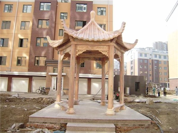 石雕凉亭 寺庙凉亭 园林凉亭 景观凉亭 意义性凉亭