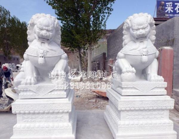 石狮子_石雕狮子_石雕厂_龙建雕刻