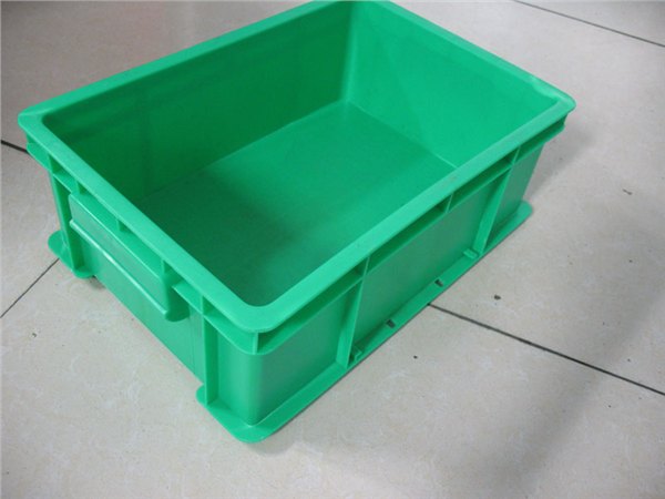 可堆叠塑料周转箱 蓝色pp箱 上海塑料周转箱