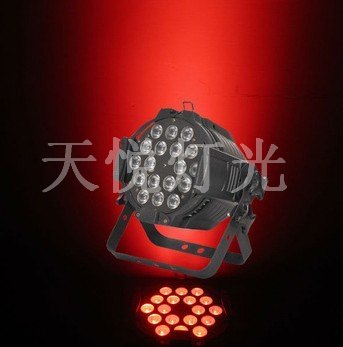 天悦灯光18颗10W四合一LED铸铝PAR灯