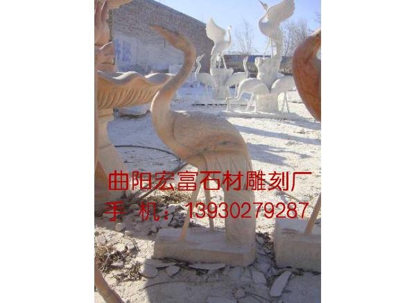 石雕仙鹤的作用