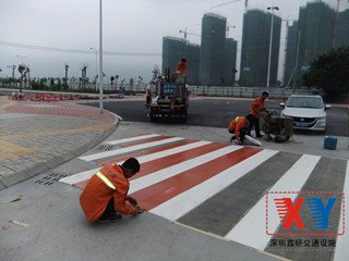 深圳广州珠江三角洲中山惠州立体标线施工|鑫研交通