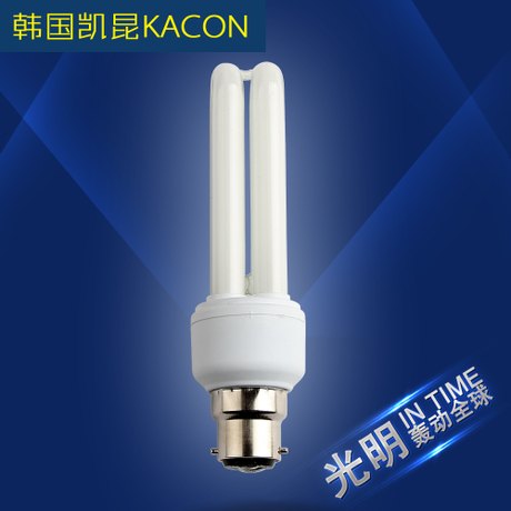 新东方 节能灯 12w暖光螺旋3U 2U三基色节能灯泡 螺口插口U型灯