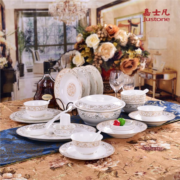 高档欧式陶瓷餐具 定做陶瓷餐具