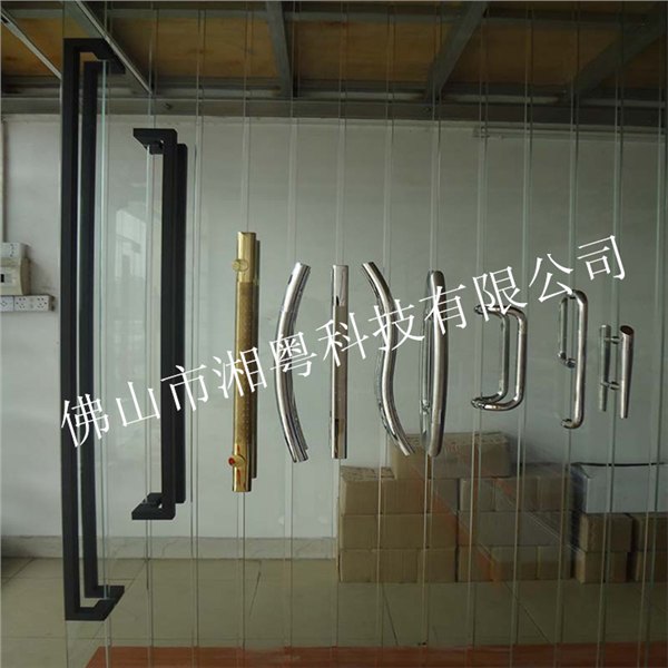 玻璃门拉手 不锈钢拉手 不锈钢门木门地弹门中式方管大门把手