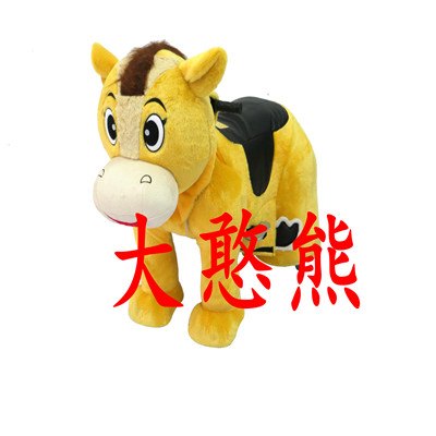 2014款广场毛绒玩具车供应，可拆洗毛绒玩具车生产厂家