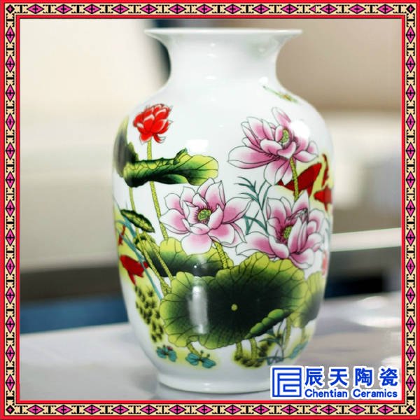 厂家订做粉彩花瓶