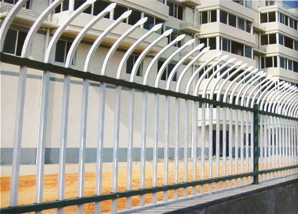 单向弯头锌钢护栏  安平县九鼎金属制品有限公司