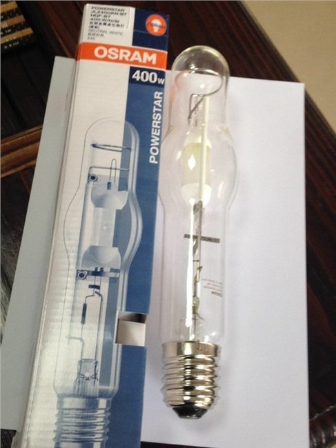 欧司朗 HQI-BT 400W  OSRAM 管型金卤灯