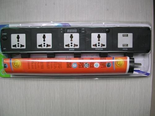 usb插座威耐尔带开关插座排插 电源插座