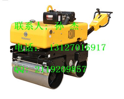 路得威手扶双轮压路机|路得威RWYL34BC液压行走双轮压路机