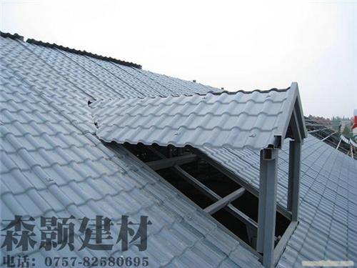 树脂瓦_树脂瓦生产厂家图_森颢建材