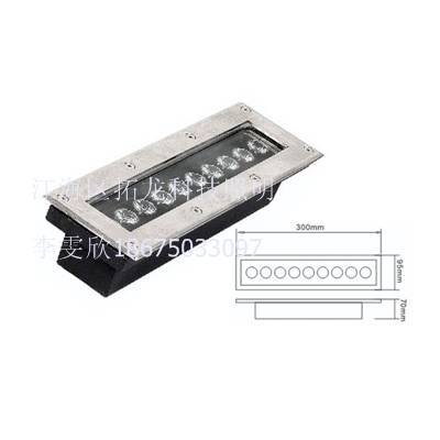 12W条形DMX512外控全彩LED地埋灯