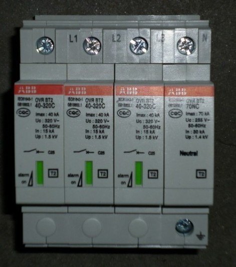 雷统贴牌ABB浪涌保护器 OVR BT2 70电涌保护器SPD