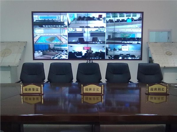 珠海地税局液晶拼接墙广州信弘第一大品拼接品牌