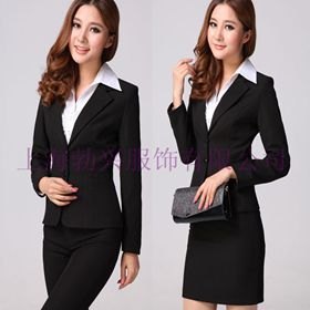 上海定做西服 夏季女性职业装 订做白领职业装 西装衬衫