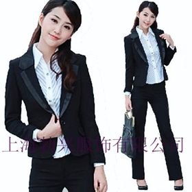 上海西服厂 女士西服定做 上海西服制作 西服图片
