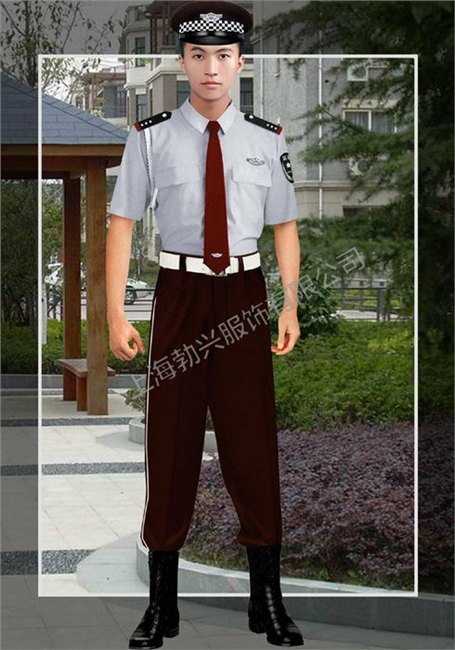 上海工作服订做 门卫保安服装 保安服衬衫 保安服夏装
