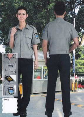 上海工作服 保安服样式 物业管理服定做 工作服厂