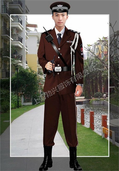 上海保安服制作 物业管理服定制 职业套装定做 工作服厂