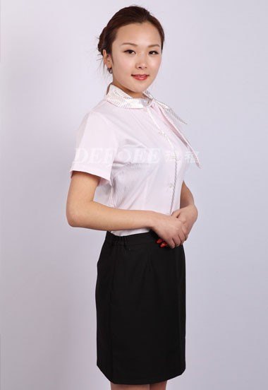 上海定制工作服 店员服定做 导购员工作服 商场导服款式 