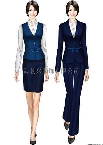 上海定制商场连锁店营业员服装 店员服制作 样式挑选 欢迎洽谈