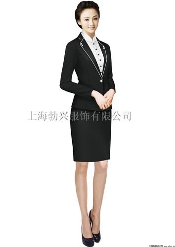美容服定做 营业员工作服定制 团体图制作 店员服定制