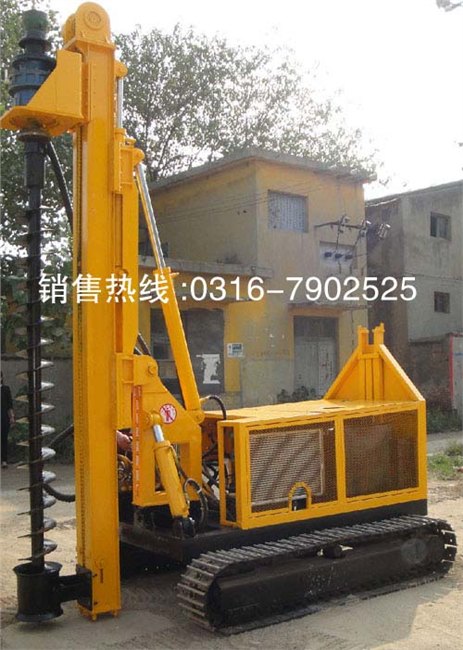高铁打桩机 基础打桩机 楼基打桩机