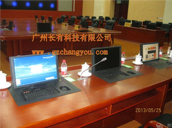 贵州办公会议液晶屏翻转器