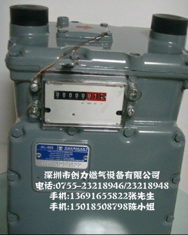 美国AMCO中压膜式表AL425-10、AL425-25中压煤气表