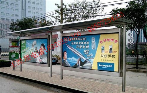 公交候车亭图纸，市政公交候车亭价格