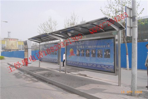 城市公交候车亭价格，不锈钢公交站台厂家