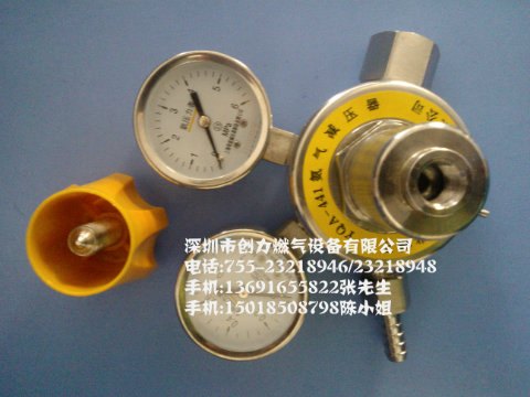 YOA-401/YQA-441氨气减压器，YQEG-224乙炔减压器